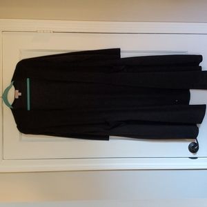 LuLaRoe M Sarah Solid Maxi Open Duster Sweater